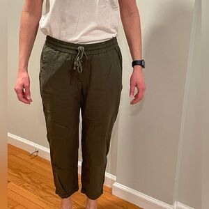 NWT J. Crew Cropped Linen Pants